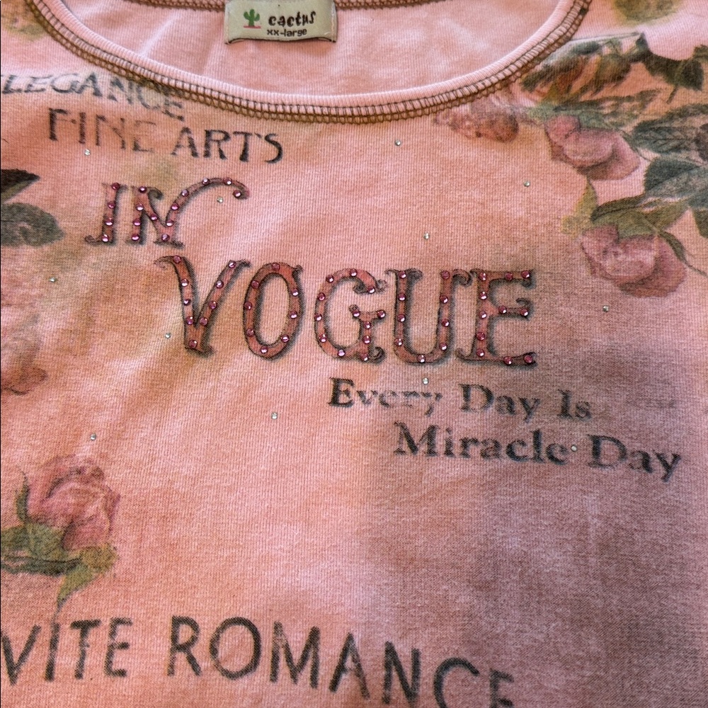 Vintage 90s TShirt Perfect for Valentine’s Day. XXL - Picture 3 of 7